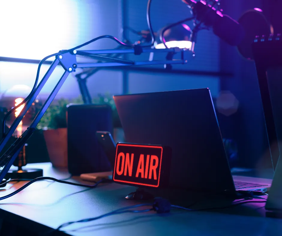 radio station on air