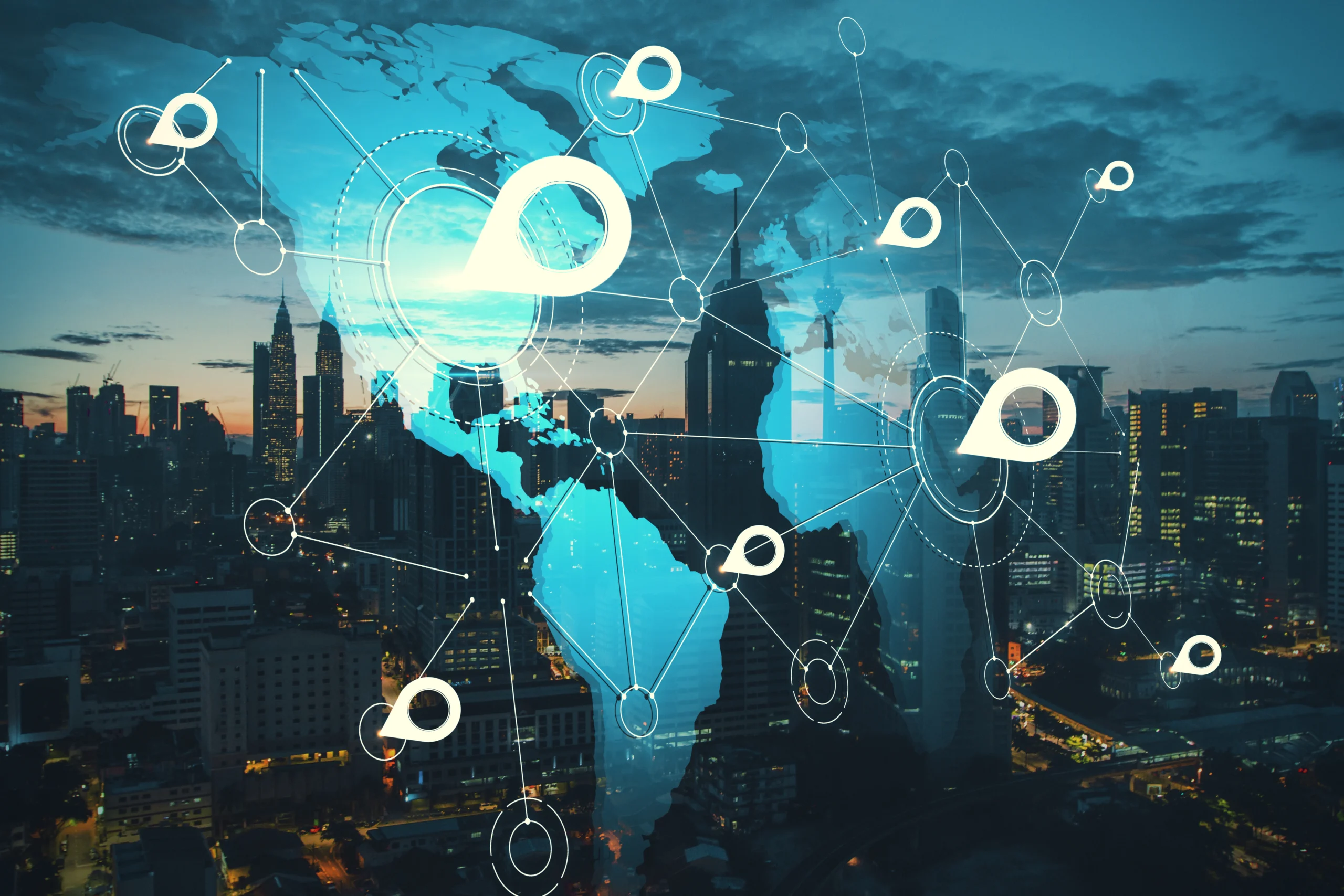 What Is Connected TV Advertising, geographic map